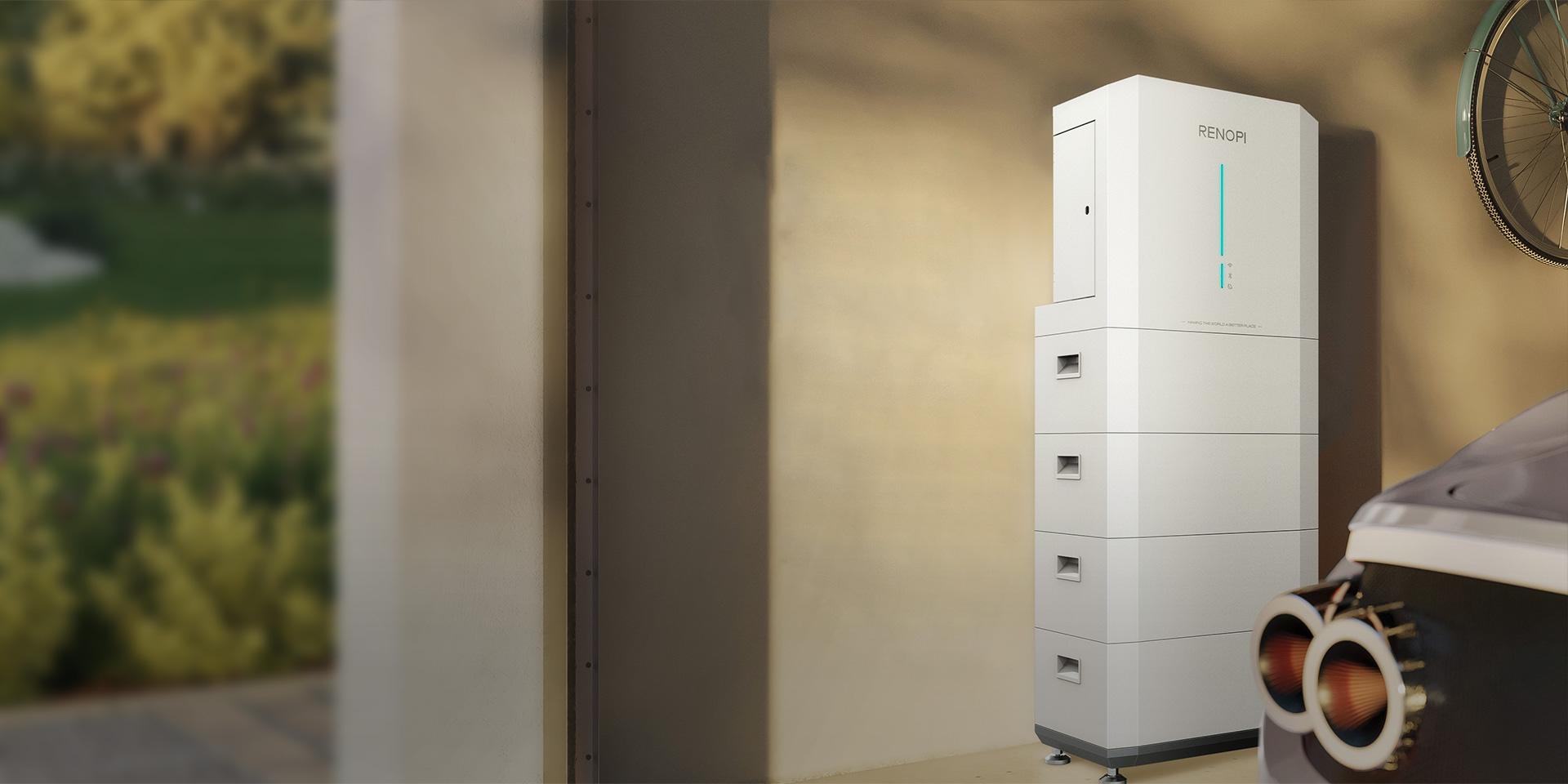 ALL-IN-ONE 6KW aan-uit omvormer: energieopslagoplossing voor woningen met het ALL-IN-ONE ONTWERP RLA-6K