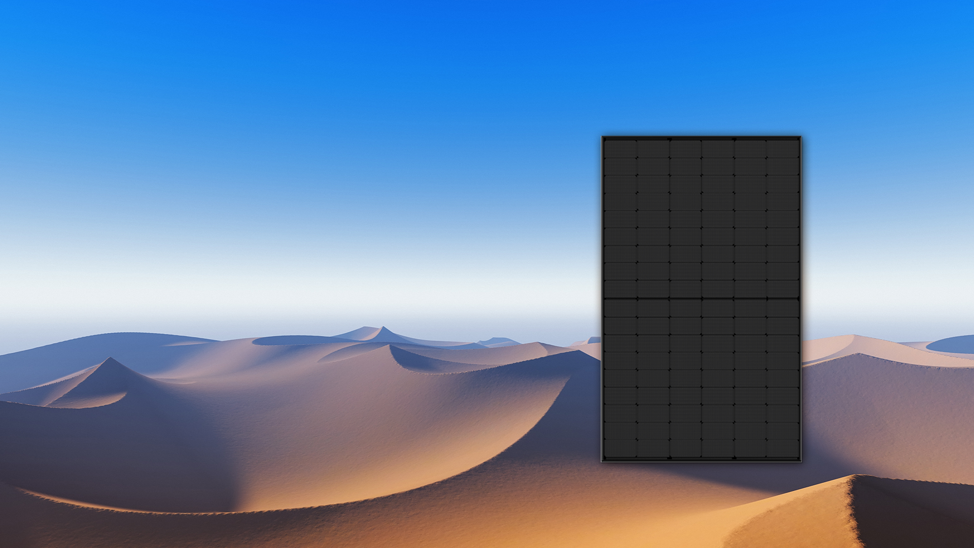 Volledig zwarte PV-module zonnepanelen